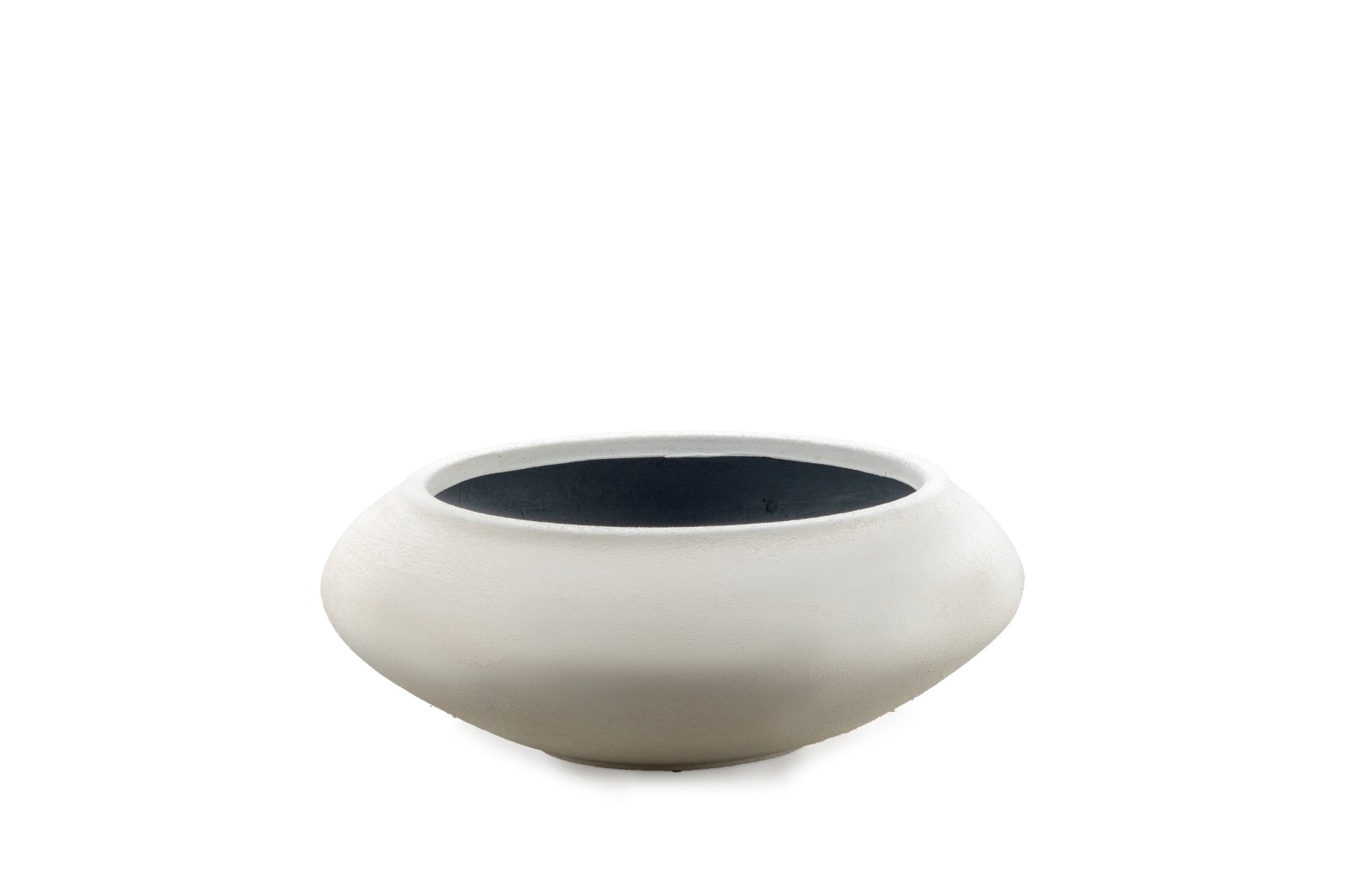 Ufo Saksı Beyaz Q 25xH17 cm